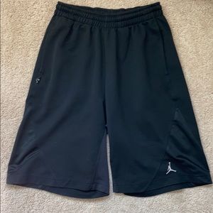 Jordan basketball shorts.